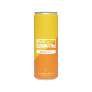 6 Pack Mixed FALL Seasonal Kombucha, 12 oz cans